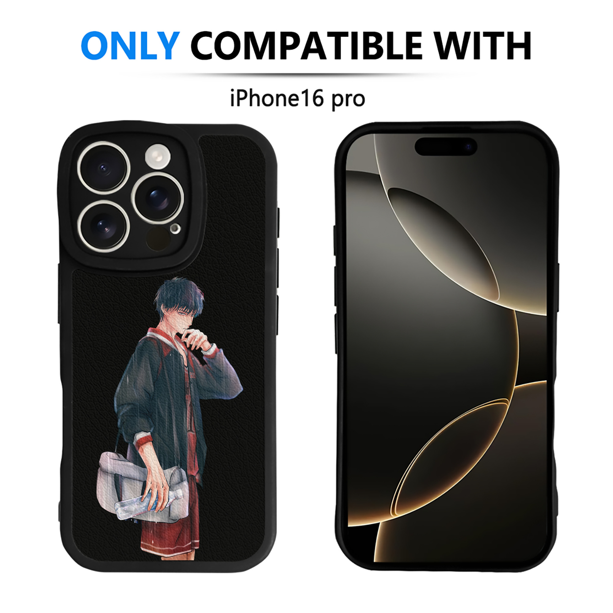 （画像用） SLAM DUNK／スラムダンク 【iPhone 16シリーズ対応】シリコンスマホケース（レザー調） 材質：シリコン